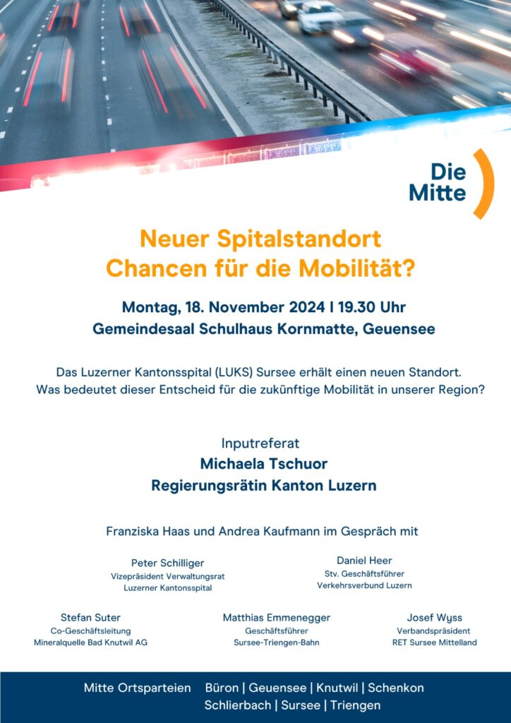 Flyer Neuer Spitalstandort