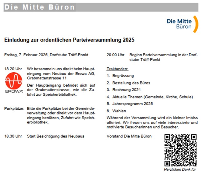 Parteiversammlung 07.02.2025